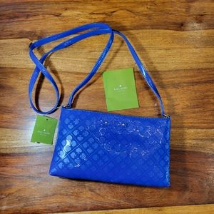 Blue kate spade shoulder bag